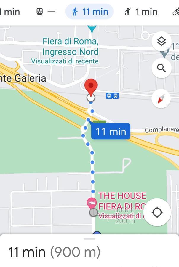 ポンテ・ガレリア The House Fiera Di Roma Aeroporto Fiumicino Bed & Breakfast エクステリア 写真
